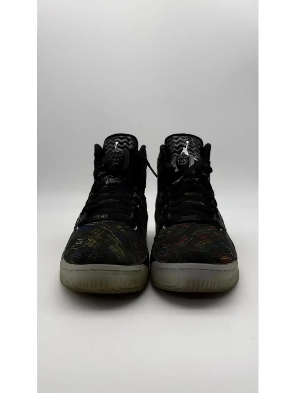 Air Jordan Spike 40 BHM Black History Month Mens 11.5 Black Voltage Green